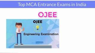 Top MCA entrance exams in India