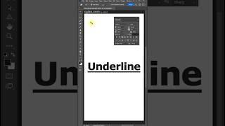 How to underline text in Photoshop #cgian  #photoshop #tutorial