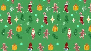 Christmas Vector Background Loop v4