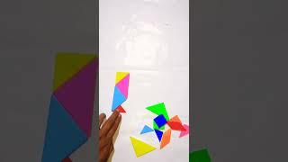 LUNA MAYA ORIGAMI TANGRAM #shorts #viral