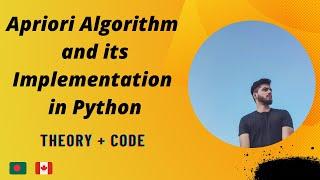 Apriori Algorithm and it's Implementation in Python | Association Rule Mining | ML 2023