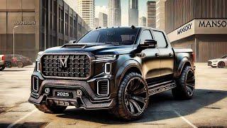 The 2025 MANSORY Pickup is presented - the first look! The most powerful PICKUP!