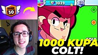 COLT'U 1000 KUPA YAPTIM ! BRAWL STARS