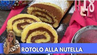 ROTOLO ALLA NUTELLA SOFFICISSIMO /Nutella Swiss roll
