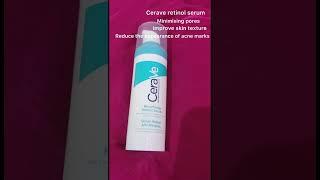 Cerave retinol serum  #skincare #shorts #retinol