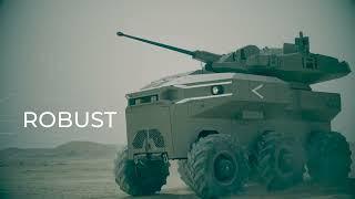 ROBUST - Israeli MOD & Elbit Medium Robotic Combat Vehicle. Credit: Israeli MOD