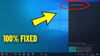 Fix No WIFI networks found in Windows 10 / 11 | How To Solve not showing available wi-fi Networks 