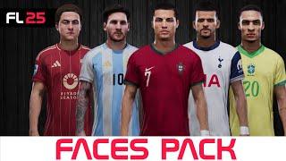 FACES PACK PES 2021 & Football life 2025