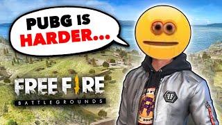 When a PUBG Mobile Player Plays Free Fire... (Warning: NOOB)
