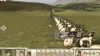 Rome Total war - Epic spear wall