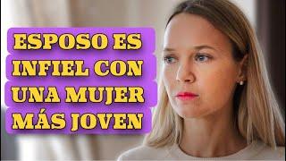 ESPOSO ES INFIEL CON UNA MUJER MÁS JOVEN | Romántica - Series y novelas