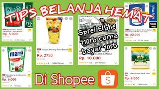 TIPS BELANJA HEMAT DAN MURAH DI SHOPEE