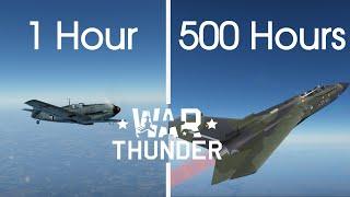 I Played 500 HOURS of War Thunder and got to TIER VIII