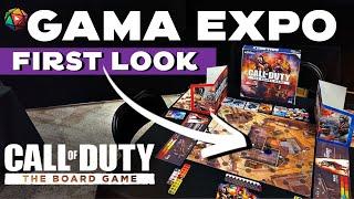 First Look - CALL OF DUTY the BOARD GAME at GAMA Expo