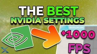 THE BEST NVIDIA SETTINGS FOR LOW LATENCY GAMING