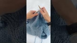 My next sweater design #knittingpattern #knitsweater