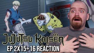 Sons. Sacrifice. Simply PEAK | Jujutsu Kaisen Ep 2x15+16 Reaction & Review | Shibuya Incident