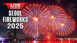 Live Seoul 2025 Happy New Year Fireworks, Countdown Show at Hangang  Real time Live on South Korea