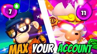 How to MAX Your Brawl Stars Account as FAST as Possible! (2024)