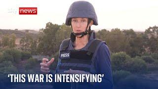 Israel-Hamas war: Sky's Deborah Haynes reports from Israel 'as war is intensifying'