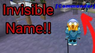 How To Get Invisible Name!! (Tutorial)