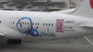 Japan Airlines "Doraemon Jet" 787 JA837J and 767 JA610J