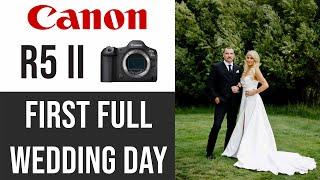 First Wedding with Canon R5 Mark II: Pros, Cons & Real-World Performance Review