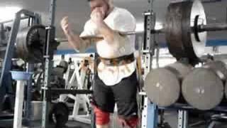 Craig Smith 605lb Zercher Squat