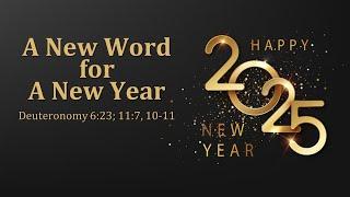 A New Word for a New Year