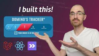 I built a pizza tracker with Laravel, React, and Inertia | Full Stack Tutorial