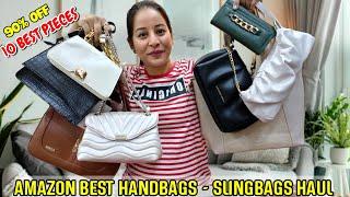  Latest Amazon Handbags Haul/Slingbag/Clutches/Slingbags/Travel BagsAmazon Bag Haul 2025 #trending