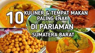 10 KULINER DAN TEMPAT MAKAN PALING ENAK DI PARIAMAN, Kuliner Sumatera Barat