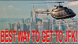 HELICOPTER to JFK for CHEAPER than an UBER?!