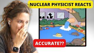 Nuclear Physicist Reacts To THE SIMPSONS a School Trip to the Nuclear Power Plant
