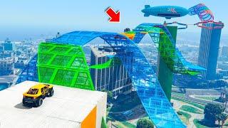 Only Legends Can Finish This HARDEST Parkour Race in GTA 5 Online !