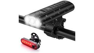 Bike Light Set USB Rechargeable 2021#BikeLight