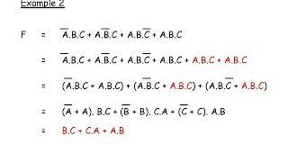 Simplification of Boolean functions