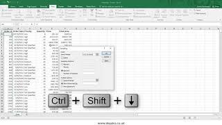 Data sampling with Excel data analysis tool