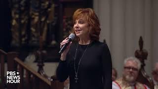 WATCH: Reba McEntire sings 'The Lord’s Prayer' at George H.W. Bush's funeral