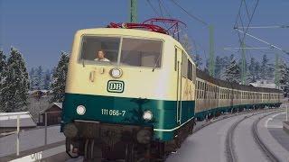 LET`S PLAY Train Simulator 2015 / RB München-Garmisch mit BR 111 und neuen Silberlingen von rw-0381