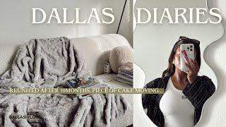 Dallas Diaries : Reunited after 10 Months, Piece of Cake Moving & Natural Hair...| DadouChic