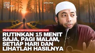 AMALKAN SETIAP HARI DZIKIR INI AGAR DIMUDAHKAN SEGALA URUSAN | Ustadz Khalid Basalamah