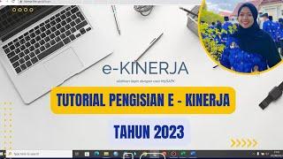  TUTORIAL !! PENGISIAN SKP PADA APLIKASI E-KINERJA BKN TAHUN 2023|| PART.1 #skp #ekinerja