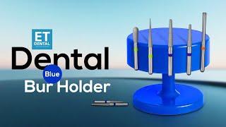 Experts Agree This Blue Dental Bur Holder Is A GAMECHANGER