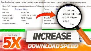 Increase IDM Speed to the Maximum