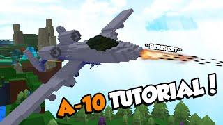 [BRRRT!] How to make an A-10 Warthog in Build a Boat for Treasure!