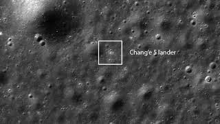 Chang’e-5 seen by NASA’s Lunar Reconnaissance Orbiter