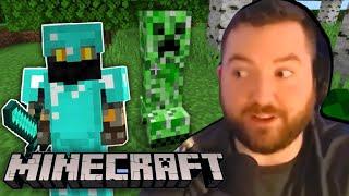 Taylor Plays Minecraft for the First Time