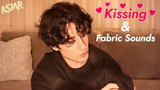 ASMR  Kissing & Fabric Scratching  [Extremely Sleepy]