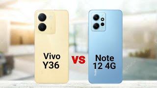 Vivo Y36 vs Redmi Note 12 4G